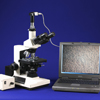 USB computer connected camera included. Computer/Laptop not included. Shape of microscope camera may vary from what is shown.